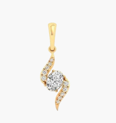 Senorita Mariposa Diamond Pendant