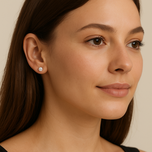 Shimmering Elena Diamond Earrings