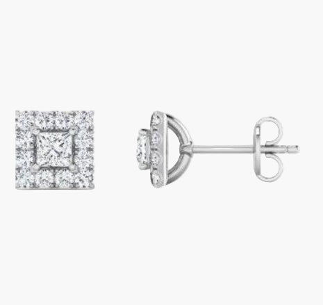 Cubic Spark Diamond Earrings