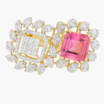 Blush & Brilliance Diamond Ring