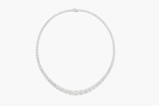Looped Blossom Diamond Necklace