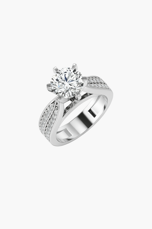 Prism of Light Diamond Ring