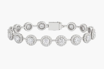 Mooncurl Tennis Diamond Bracelet