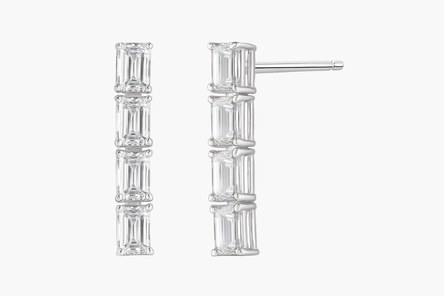 Emerald Mystica Diamond Earrings