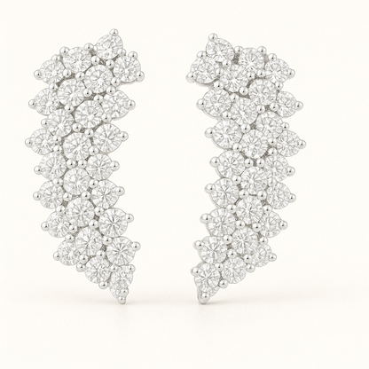 Crown Jewel Diamond Earrings