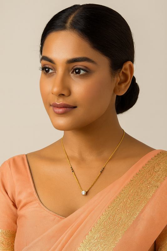 Saubhagyavati Diamond Mangalsutra