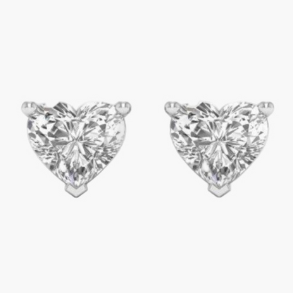Heart-Throb Diamond Earrings