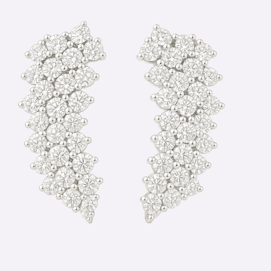 Crown Jewel Diamond Earrings