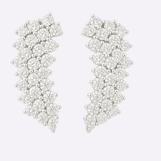 Crown Jewel Diamond Earrings