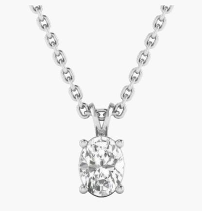 Dazzling Round Diamond Pendant