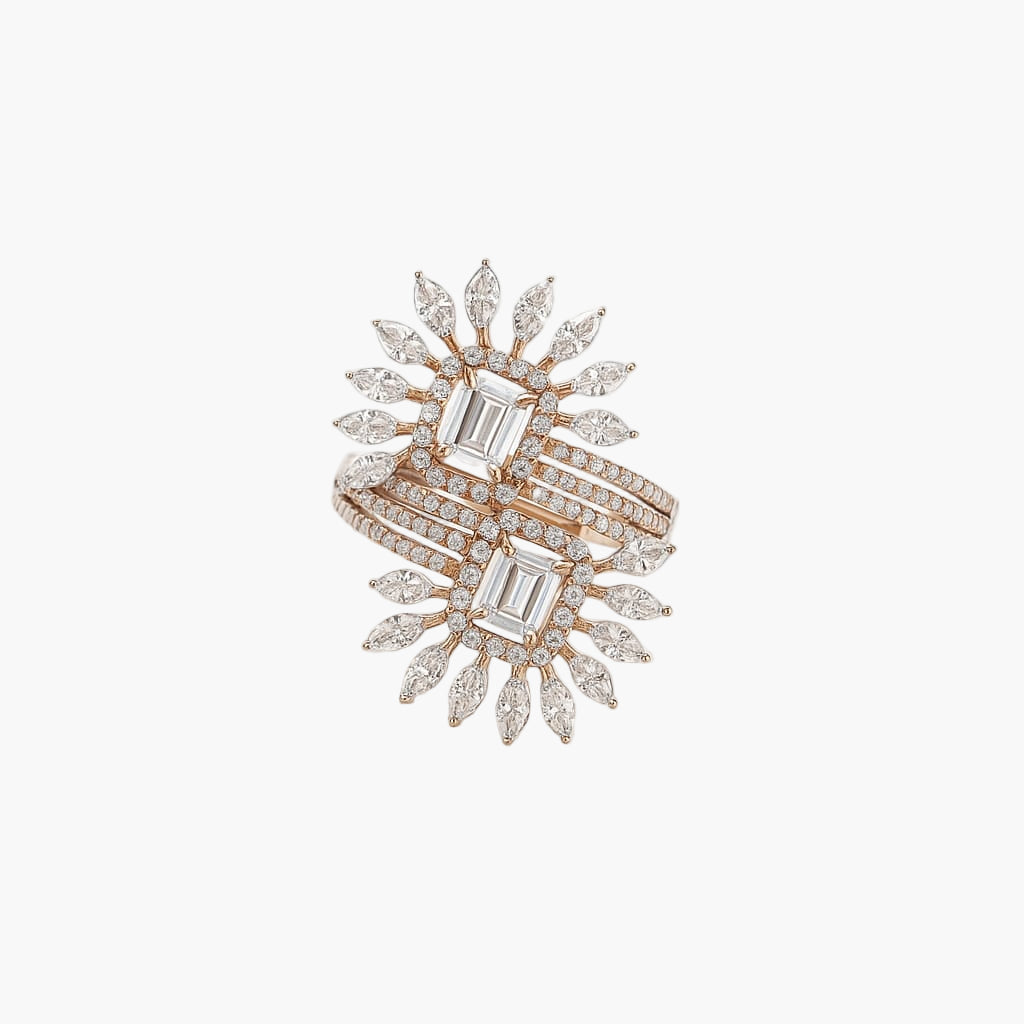 Solitaire Round Shaped Diamond Ring