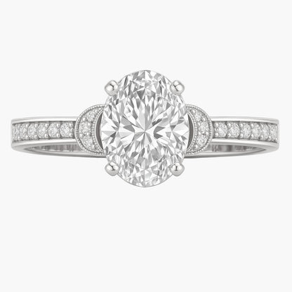 Modern Empress Diamond Ring