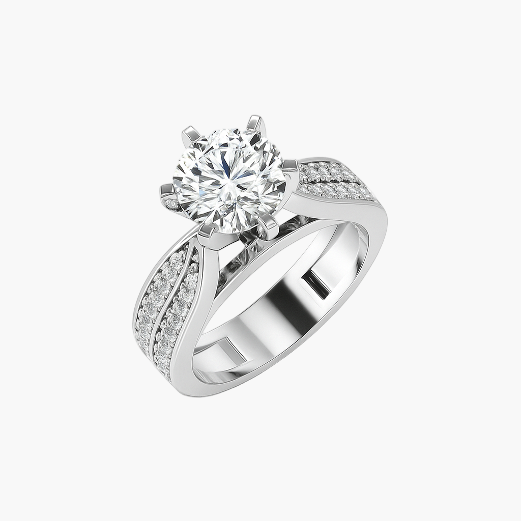 Prism of Light Diamond Ring