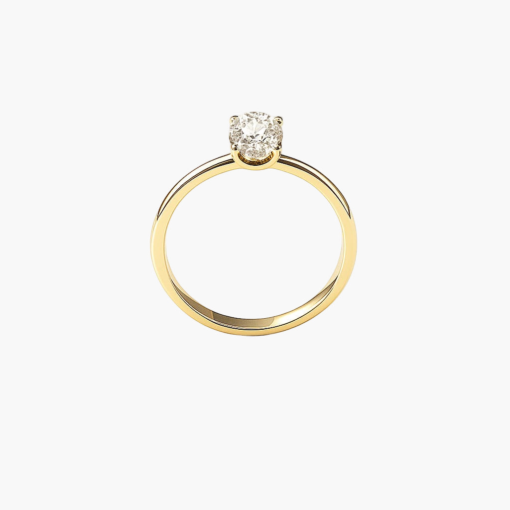 Versatile Round Diamond Ring