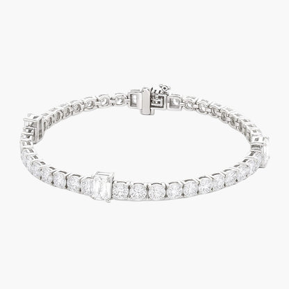 Vivid Victory Men Tennis Diamond Bracelet