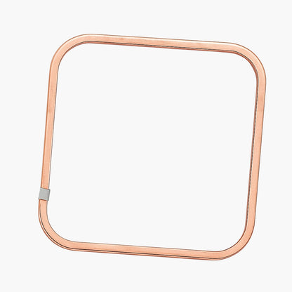 Rose Gold Quadre Bangles