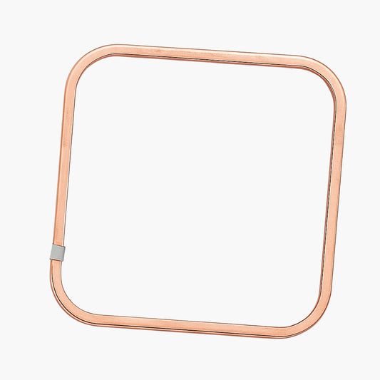 Rose Gold Quadre Bangles