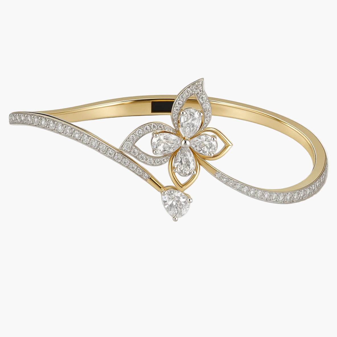 Celestial Verdure Diamond Bracelet