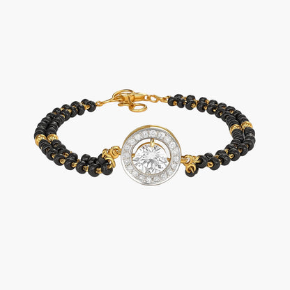 Traditional Touch Mangalsutra Diamond Bracelet