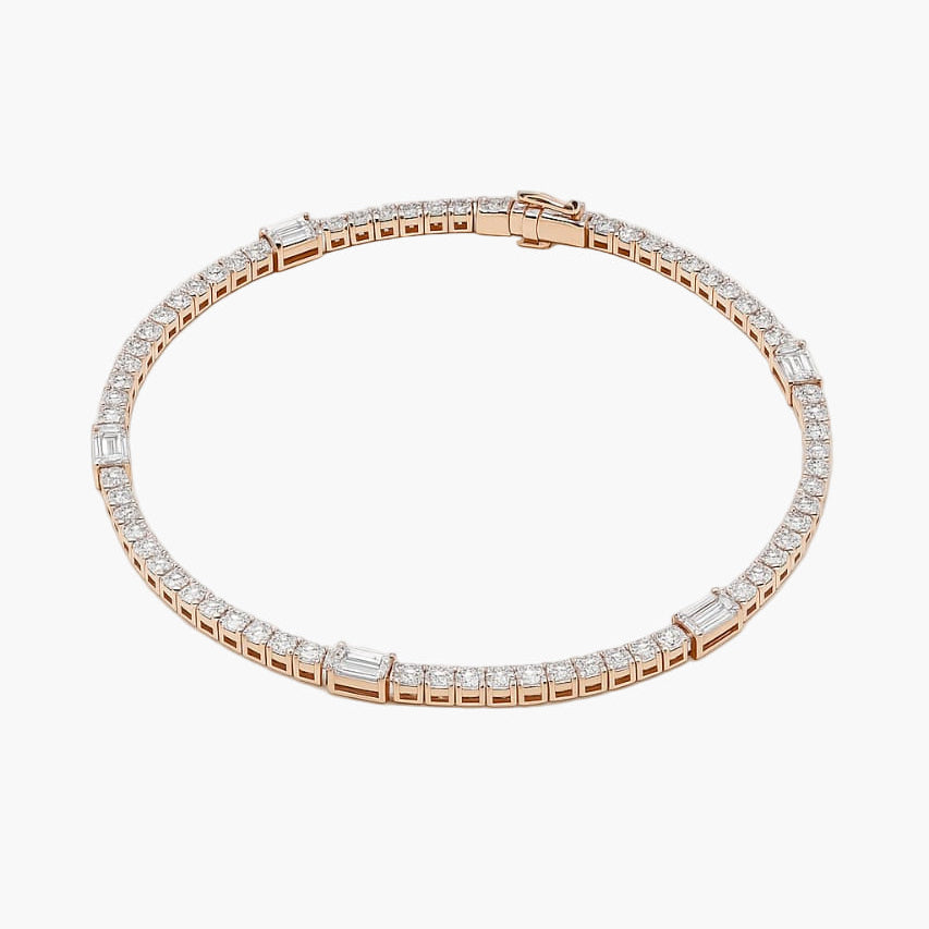 Shimmer Forever Tennis Diamond Bracelet