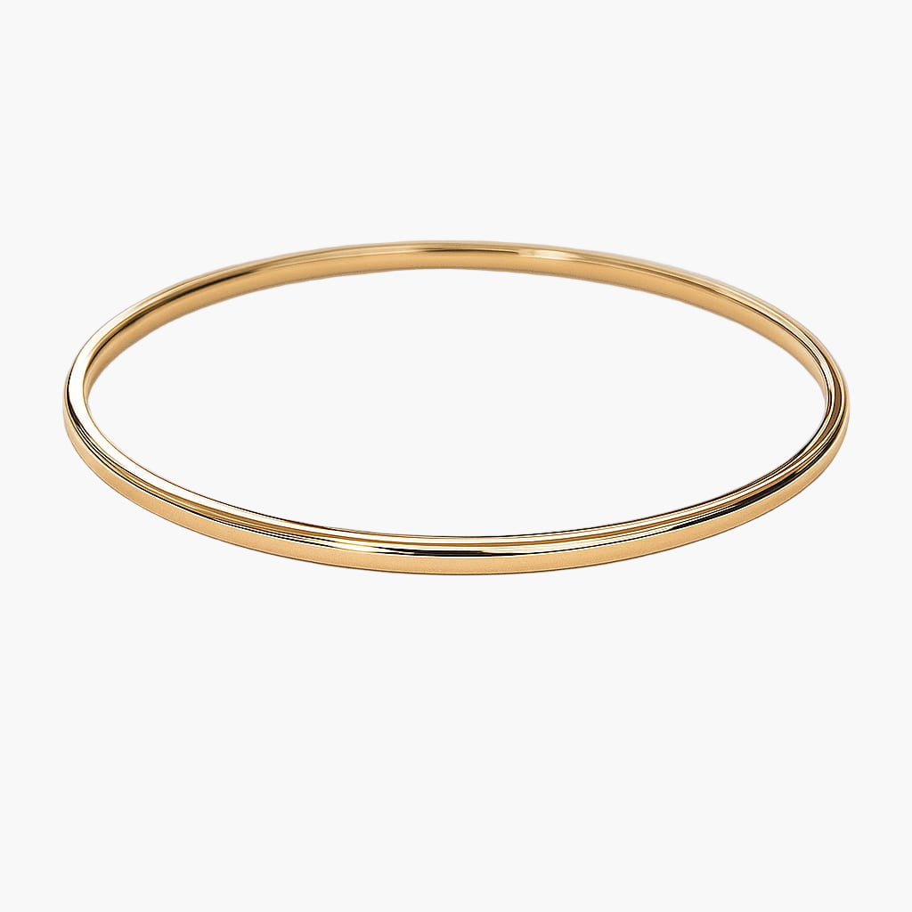 Aurora Yellow Gold Bangle
