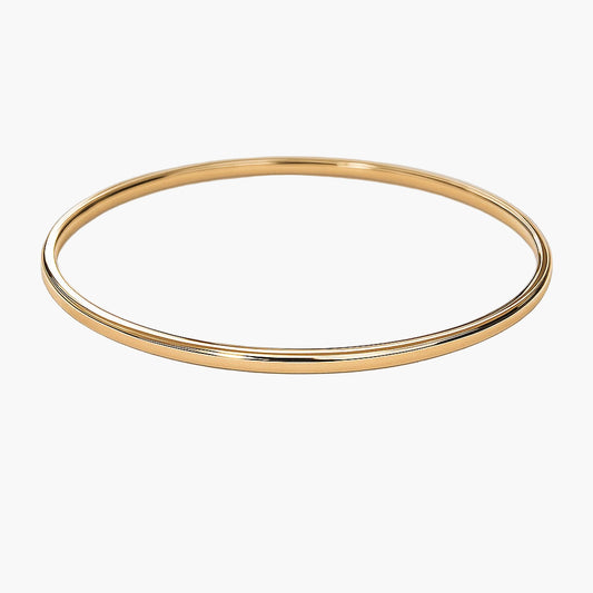 Aurora Yellow Gold Bangle