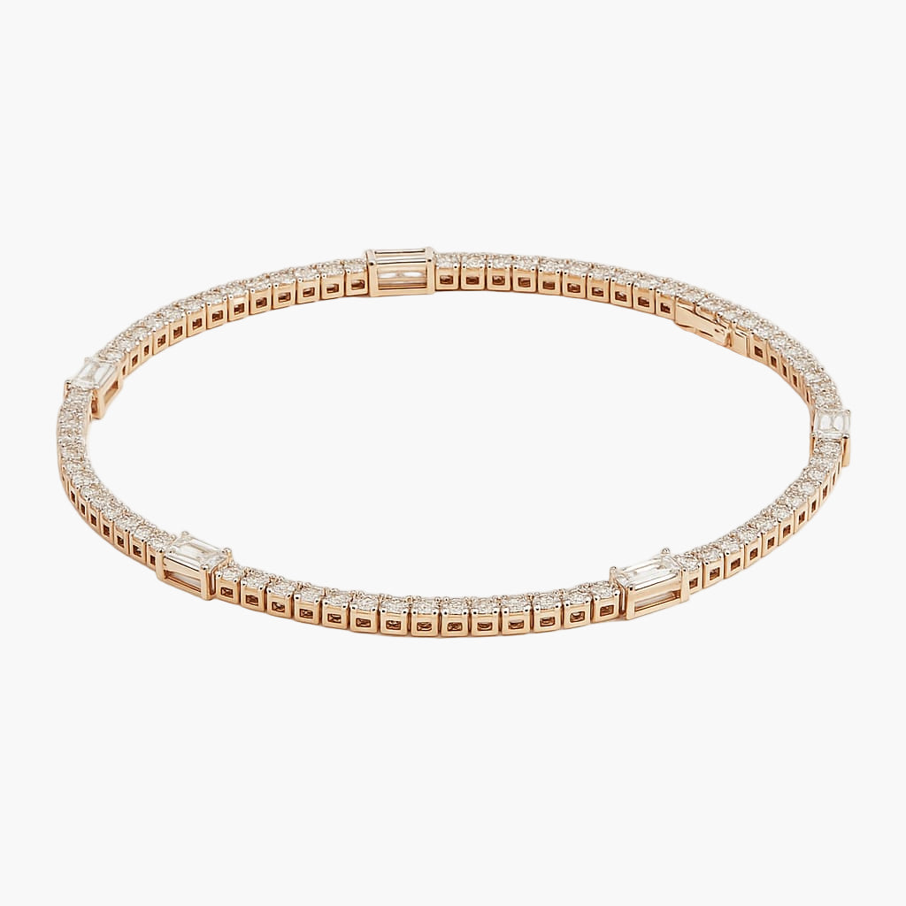 Shimmer Forever Tennis Diamond Bracelet