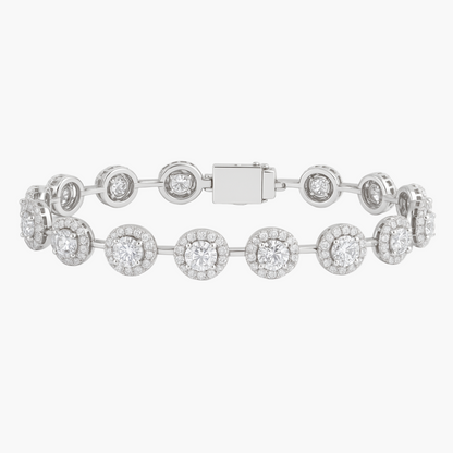Mooncurl Tennis Diamond Bracelet