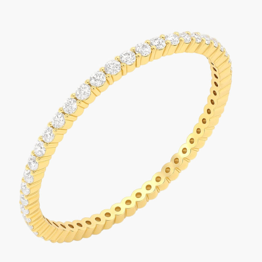 Luxe Luster Diamond Bangle