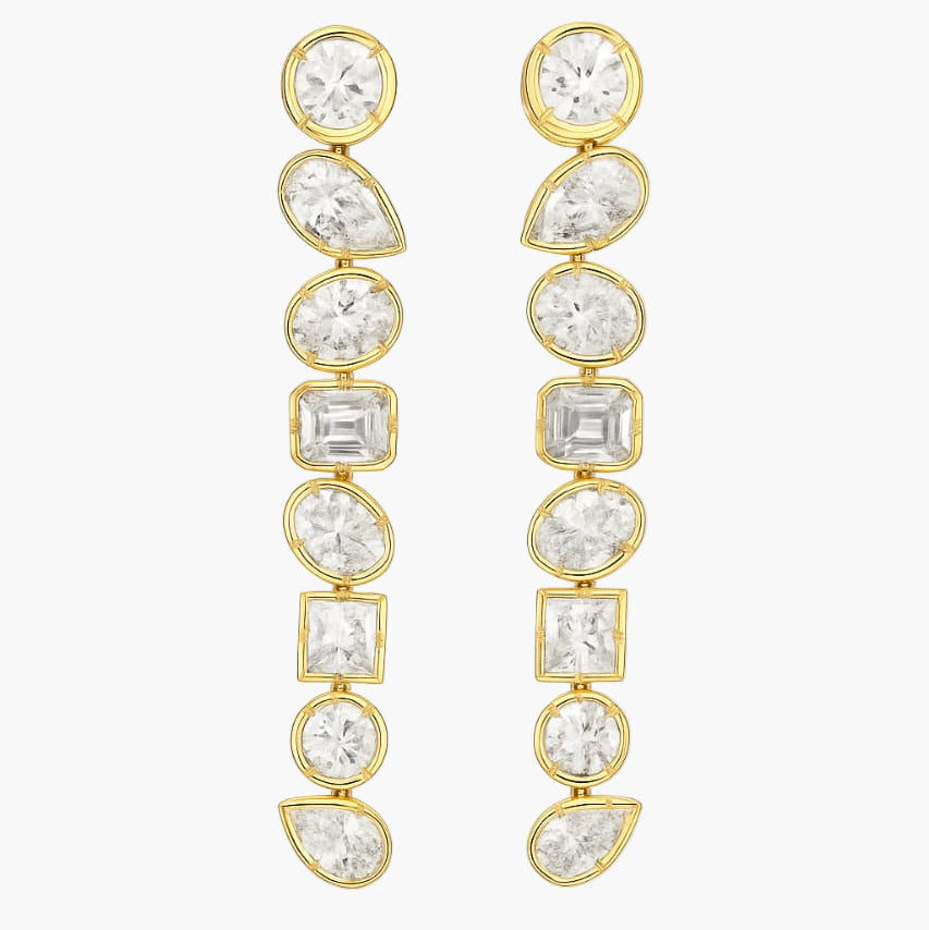 Pearline Grace Diamond Earrings