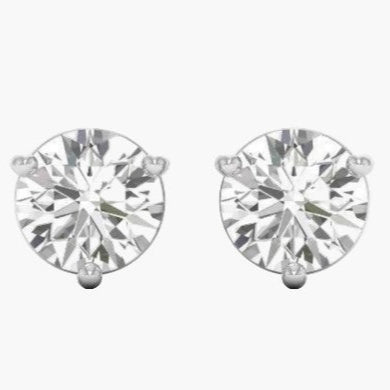 Gleam Crest Diamond Earrings