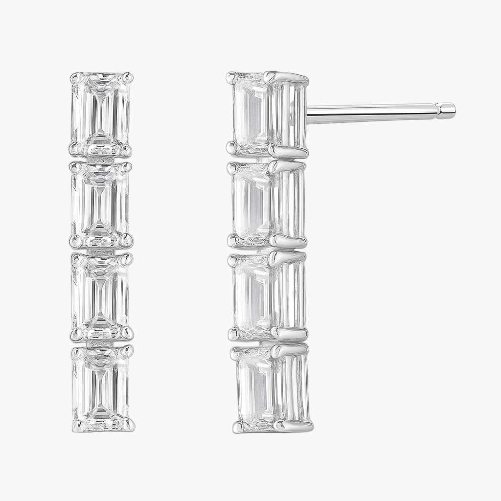 Emerald Mystica Diamond Earrings