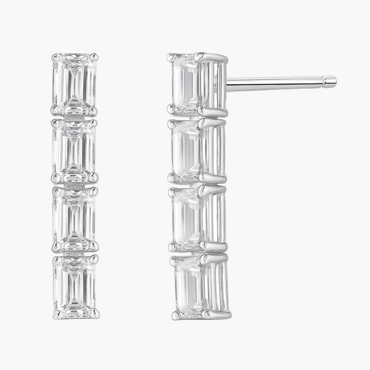 Emerald Mystica Diamond Earrings