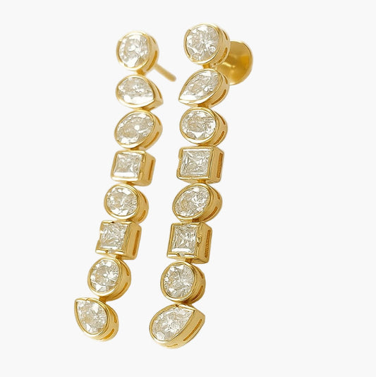 Pearline Grace Diamond Earrings