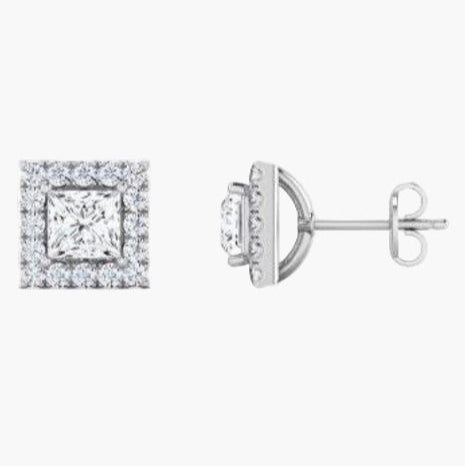Cubic Spark Diamond Earrings