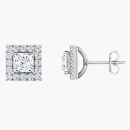 Cubic Spark Diamond Earrings