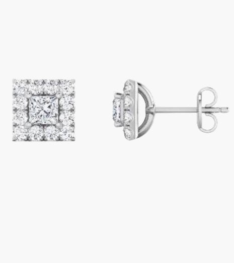 Glimmer Pulse Diamond Earrings