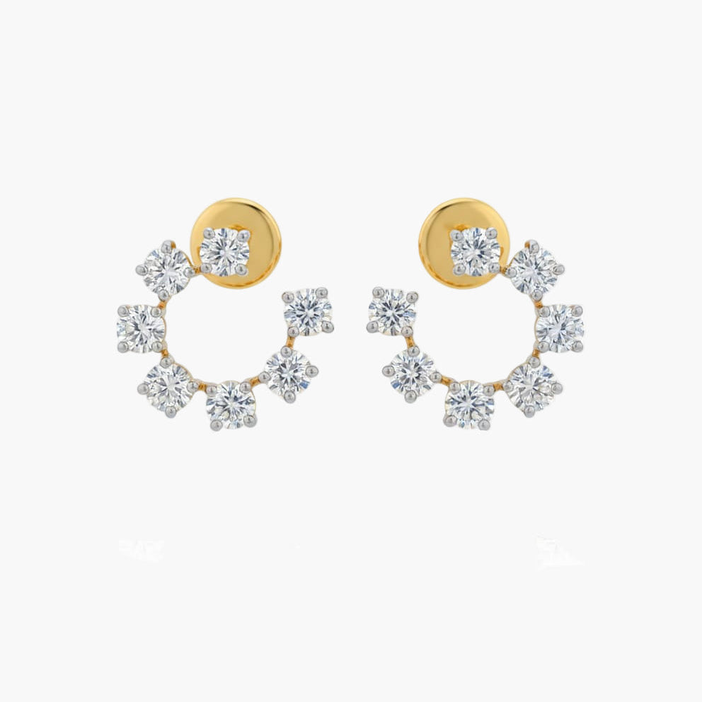 Solara Seeds Diamond Earrings