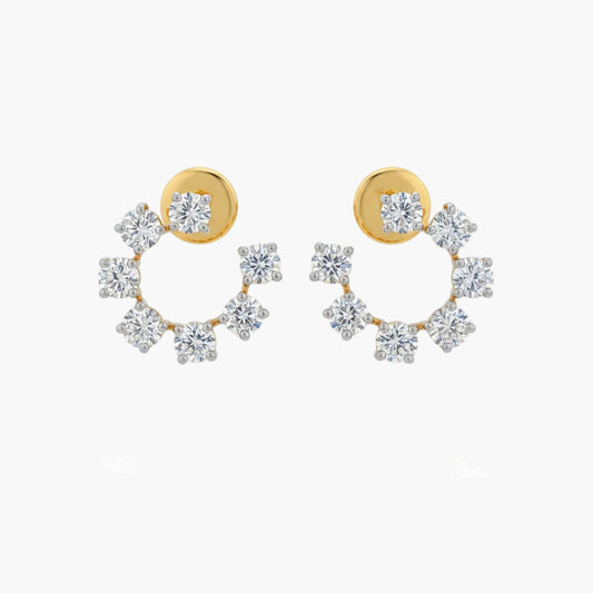 Solara Seeds Diamond Earrings