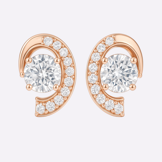 Exquisite Elegance Diamond Earrings