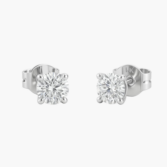 Radiant Mirage Diamond Earrings