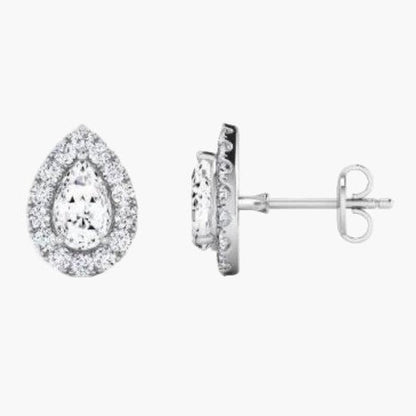 Sleek Loop Diamond Earring