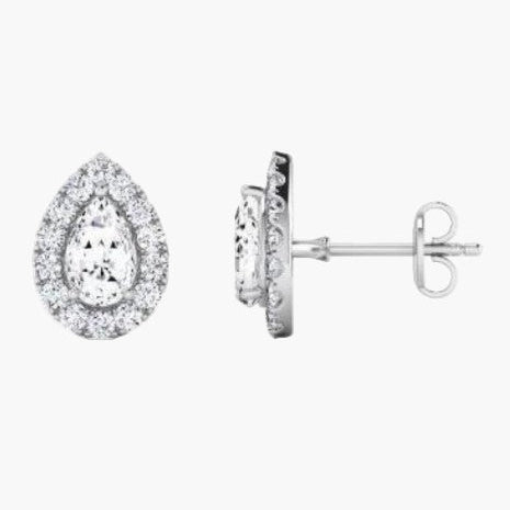 Sleek Loop Diamond Earring