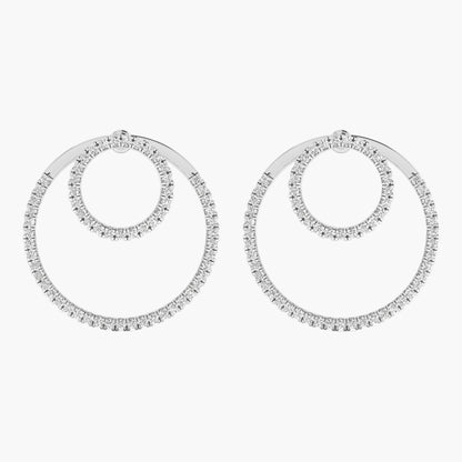 Full Circle Diamond Earrings