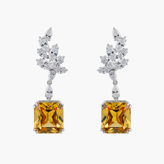 Marigold Drops Diamond Earrings