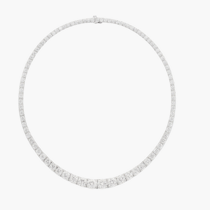 Looped Blossom Diamond Necklace