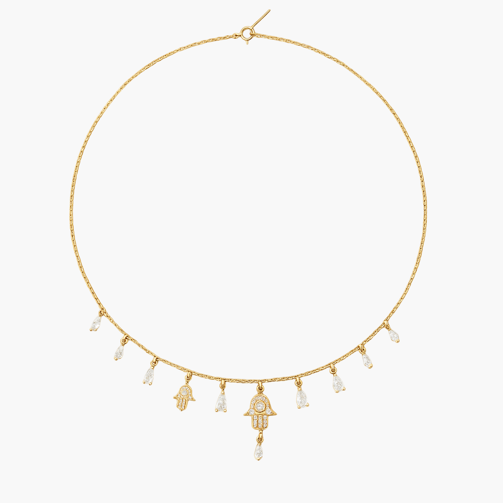 Endless Circle Charm Necklace