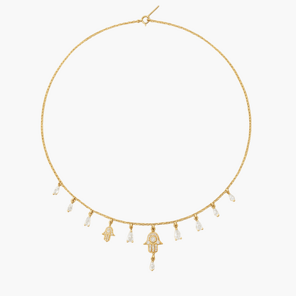 Endless Circle Charm Necklace