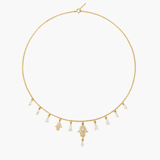 Endless Circle Charm Necklace