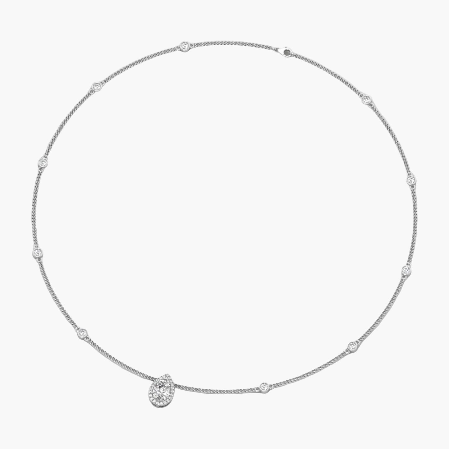 Dewdrop Harmony Diamond Necklace